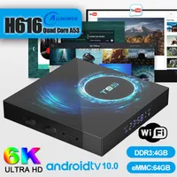 Android TV Box T95 Allwinner H616 Quad-core 4+32/64GB Android10.0 Support SmartTV 2.4G WiFi