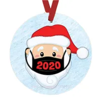 Karantina Survivor Kişiselleştirilmiş Aile Süsleme 2020 Noel Tatili Süsleri Yılbaşı Ağacı kolye Süsler YENİ HO90 atlattı