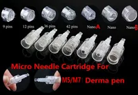 50pcs 1/3/5/7/9/12/36/42 Pins Micro Nålpatron för Auto MyM Dermapen Microneedling Dr Pen Dermaroller