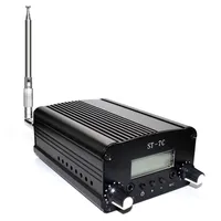 1W 7W 76-108MHZ 7 Watts PLL FM transmitter broadcast radio station + Small antenna