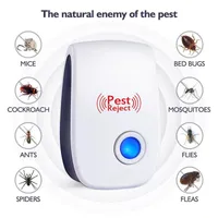 Electronic Smart Home Security System Ultrasonic Pest Repeller Mosquito Killer Rat Mouse Repellent Anti Rodent Bug Reject HouseOffice Restaurent DHL UPS