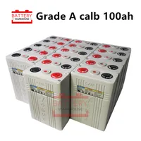 16pcs 3.2V 100AH ​​células recarregáveis ​​LiFePO4 bateria CA100 plástico 12v400AH 24V200AH 48V100AH ​​para o veículo eléctrico pacote RV solares