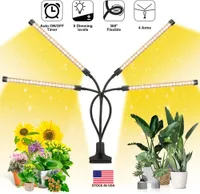 SMD2835 Led Grow Grow Light 85W Lampada di crescita degli impianti di temporizzazione dimmerabile con lampada a 360 gradi flessibile regolabile Guideck USA Stock