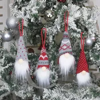 Decoração de Natal sueco Stuffed Toy boneca de Santa Gnome escandinavo Tomte Nordic Nisse Dwarf Elf Ornamentos SN3228