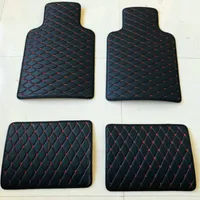 Универсальные автомобильные коврики наполнители сиденья небольшой 4/5 кусок набор ковров для VW Golf 7 MK7 GTI R Essting 2013 LHD с помощью