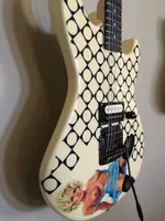 Пользовательские гитары Electric, Джерри Кантрелл голубом платье гитара KhallerBridge