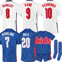Thailand Kwaliteit Mannen + Kids Kit 20 21 Away Soccer Jerseys 2020 2021 Derde Jersey Football Kit Shirt Home Soccer Jersey