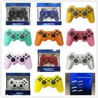 Dualshock 3 Wireless Bluetooth Controller for PS3 Vibration Joystick Gamepad Game Controllers With Retail Box