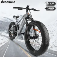 Neve bicicleta elétrica 48V 1000W 26 4.0Tire Fat Praia 12.8AH bicicleta lítio LG celular ebike bateria BBSHD Mid Motor Drive Kit