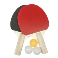 木製ピンポンラケットラケットピンポン耐久性ピンポンバット陸上競技用カラーポータブルスポーツ卓球バット実用的