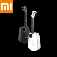 Xiaomi Mijia Popule 2 Ukulele LED 스마트 콘서트 블루투스 우쿨렐레 4 문자열 23 인치 어쿠스틱 일렉트릭 기타