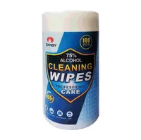 100 cps wipes in a bucket sterilized wipes in a can 75% alcohol wipes for adults and children working at home HHD1574
