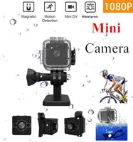 SQ12 Imperméable Mini Camera Diving HD Infrarefour Sports Enregistreur de sport Caméra SQ 12 Noir Vision Petite caméra vidéo