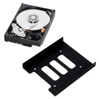 2.5 inch SSD HDD to 3.5 inch Metal Mounting Adapter Bracket Dock Hard Drive Holder For PC Hard Drive Enclosure
