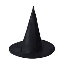 косплей крышка ведьмы черной остроконечной шапки Принадлежность для Рождества игры Хэллоуин игры для детей и взрослых