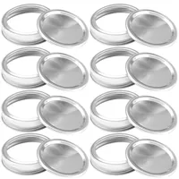 Deckel und Ringe für Maurer-Gläser Tinplate Regular Mund Lider Für Mason Jar Canning Split-Typ Lids Leak Proof Jar Caps