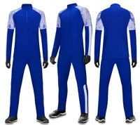 Montpellier HSC FC Erkekler Çocuklar Bütün Futbol Terzçesi Futbol Setleri Uzun Kollu Kış Eğitim Ceketi Sıcak Sportswear304L