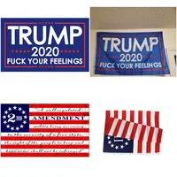 Американский 2-ая поправка Флаг Новый 2020 Trump Flag Act II Американский флаг США General Избирательные Флаги 150 * 90см XD23930