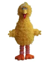 2018 de alta calidad de grandes caracteres pájaro amarillo de la mascota de la historieta del traje del traje de envío libre del partido