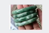 56-60 mm Naturalny Jadeit Jade Bransoletka Darmowa Wysyłka w Guizhou