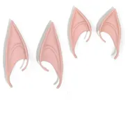 2020 Mysterious Elf Ears Fee Cosplay Zubehör Latex Soft Prosthetic falsches Ohr Halloween-Party-Masken Cos