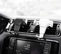 Sıcak Evrensel Araba Cep Telefonu Bağları Tutucular Tutucu Hava Firar Dağı Standı için 12 Pro Max Samsung S9 10 Carmobile Perakende Paketi ile