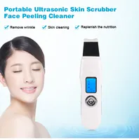 2020 Ultimo USB pulizia profonda della pelle del viso di lavaggio ad ultrasuoni macchina peeling facciale Cleaner profonda con schermo a cristalli liquidi per uso domestico
