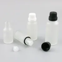 20x vacío vacío claro vidrio ámbar contenedor de aceite esencial tamper evidente tapa de plástico botella 5ml 10ml 15ml 20ml 30ml 50ml 100ml