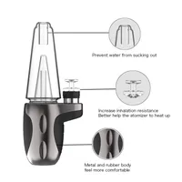 Oryginalny Dabcool W2 Kit Hookah Wax Concentrat Shatter Budder Dab Rig Vape Kit z 4 Ustawienia ciepła Długotrwałe DHL za darmo