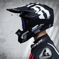 Мотоциклетные шлемы подарок очки Motocross взрослый шлем ATV внедорожник горный велосипед DH капюшон крест шлем Capacetes Dot одобрен