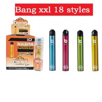 Bang XXL Одноразовый Vape Pen Device 800MAH аккумулятор 6 мл Pods Пустые пары 2000 Puffs Bang XXTRA Kit