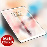 Tablet PC 10.1 Inch IPS 1920*1280 3G 4G LTE Dual SIM Card Octa Core 6GB RAM 128GB ROM Tablets Android 9.0 Bluetooth GPS