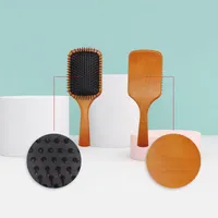 Dropshipping A Top Quality AVEDA Paddle Brush Brosse Club Massage Hairbrush Comb Prevent Trichomadesis Hair Massager Size S La35