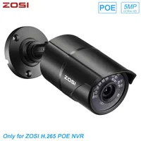 ZOSI H.265 POE IP Cámara 5MP HD Outdoor al aire libre impermeable infrarrojo 30M Visión nocturna Seguridad Video Video Cámara CCTV Cámara