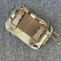 Tactical Pouch Military EDC Molle Map Pouch Multicam Army Airsoft Combat Gear Outdoor Hunting Survival Tool Storage Waist Bag W220225
