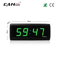 [Ganxin] 1,8 "Réveil numérique LED horloge de projection colorée Horloge de projection LED Compte à rebours à rebours sur la fonction 1