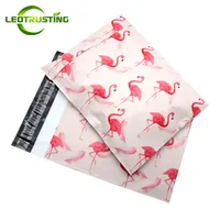 Leotrusting Flamingo Poly Mailer Adhesive Envelopes Bags Courier Gift Bag Plastic Mailing Toys Boxes Packaging