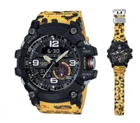 Der heiße Verkauf GG1100 großen Schlamm König Herren-Outdoor-Sport-Uhr LED Dual-Display elektronische digitale Uhrqualität