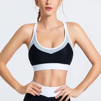 Spor Giyim Spor Sutyen Bralette Kırpma Tops Kadın Yoga Aktif Koşu Atletik Push Up Yürüyüş Pad Giymek Tank Üst İç Çamaşırı Kadın Run1