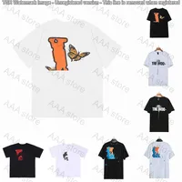 Verano Hombre Mujeres Diseñadores T SHIRT Camisetas sueltas Marcas de moda Tops Hombre Hombre Casual Vlones Camisa Lujos Ropa Ropa Calle Shorts de manga Ropa