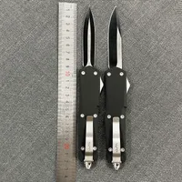 ABD'den ücretsiz showing stok Mikro-Teknoloji Çift Aksiyon Emniyet Katlanır Bıçak Hellhound Blade Otomatik Savaş Bıçağı EDC Aracı