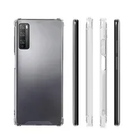 Cas durs acryliques transparents pour Huawei Honor x7 x8 x9 P20 P30 Lite Y9a Y9 Prime Y9S P SMART P40 MATE 30 40 NOVA 8 9