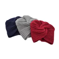 SHUANGR autumn winter Warm Ponytail Beanie hat Women Stretch Knitted Crochet Beanies cap Winter Hats Cap For Women
