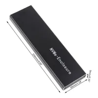 M2 SSD Case NVME USB3 1 Gen2 Type-C M 2 SSD Enclosure for 2230 2242 2260 2280mm194r