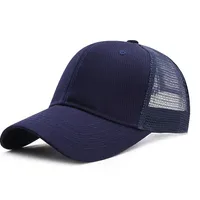 Il cappello da camionista del logo personalizzato della maglia regolabile degli uomini è facile