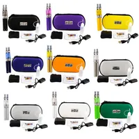 Ego T CE4 Double Starter Kit 1.6ml Atomizer Clearomizer 650 900 1100mAh Ego-t Battery Zipper Case Colorful3238