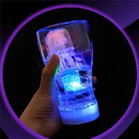Water Sensor Sparkling LED Ice Cubes Luminous Multi Color Glowing Drinkable Decor for Event Party Wedding 0708079a40 a18
