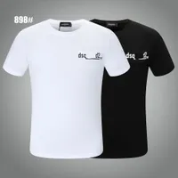 DSQ motif T-shirt D2 Phantom Turtle 2022ss New Mens Designer T-shirt Paris Mode T-shirts Été Homme Top Qualité 100% coton TO56777
