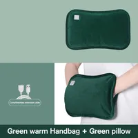 water-free electric hand warmer flannel warm belly warm compress usb graphene new a07