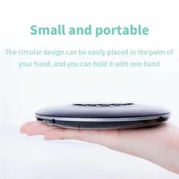 Rechargeable Bluetooth portable CD players suitable for family trips and cars children learning with stereo headset and shock a14
